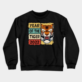 Horoscope 2022 Year of the Tiger Chinese Zodiac Crewneck Sweatshirt
